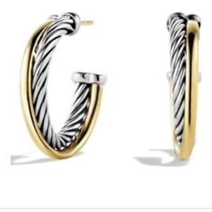 David Yurman Crossover earrings